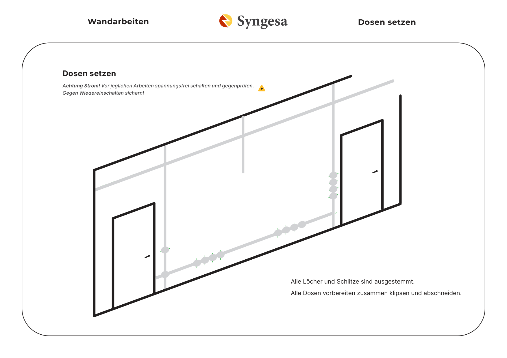 Dosen setzen – 1