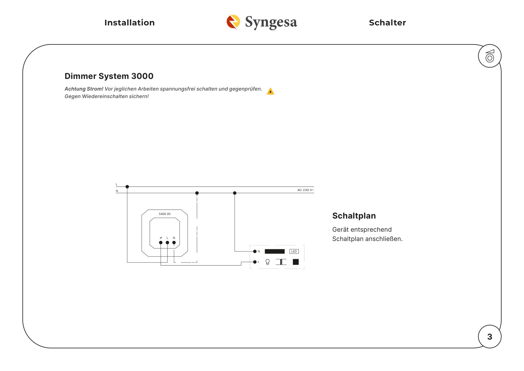 Dimmer System 3000 – 3