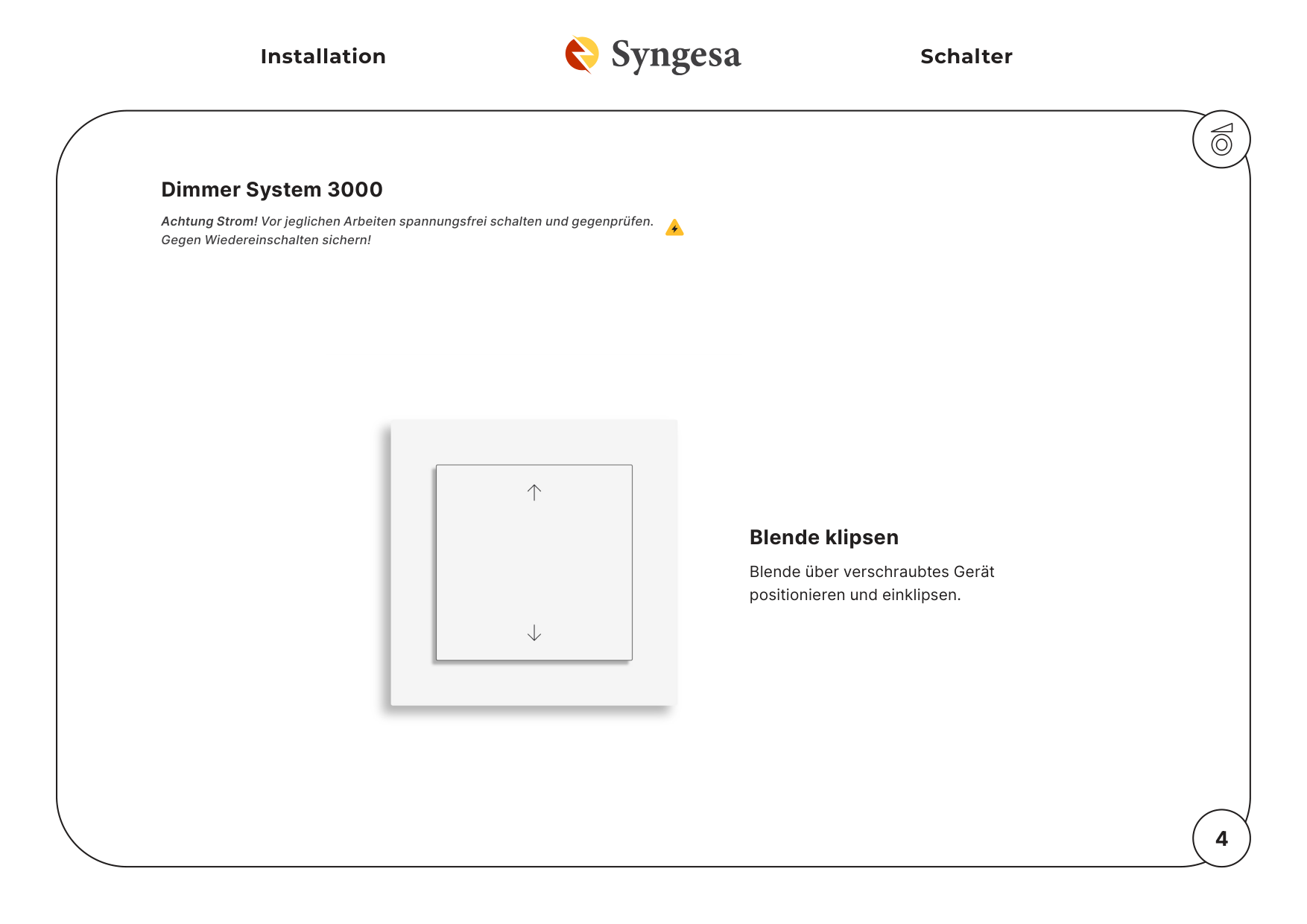 Dimmer System 3000 – 4