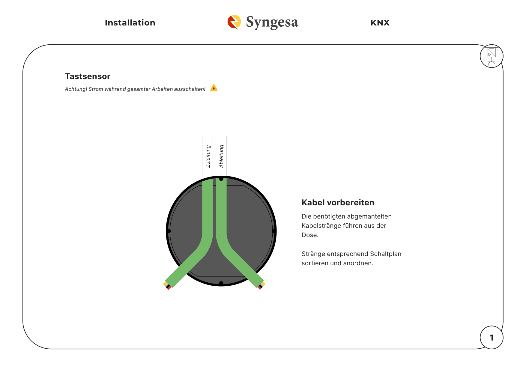 Tastsensor – 1